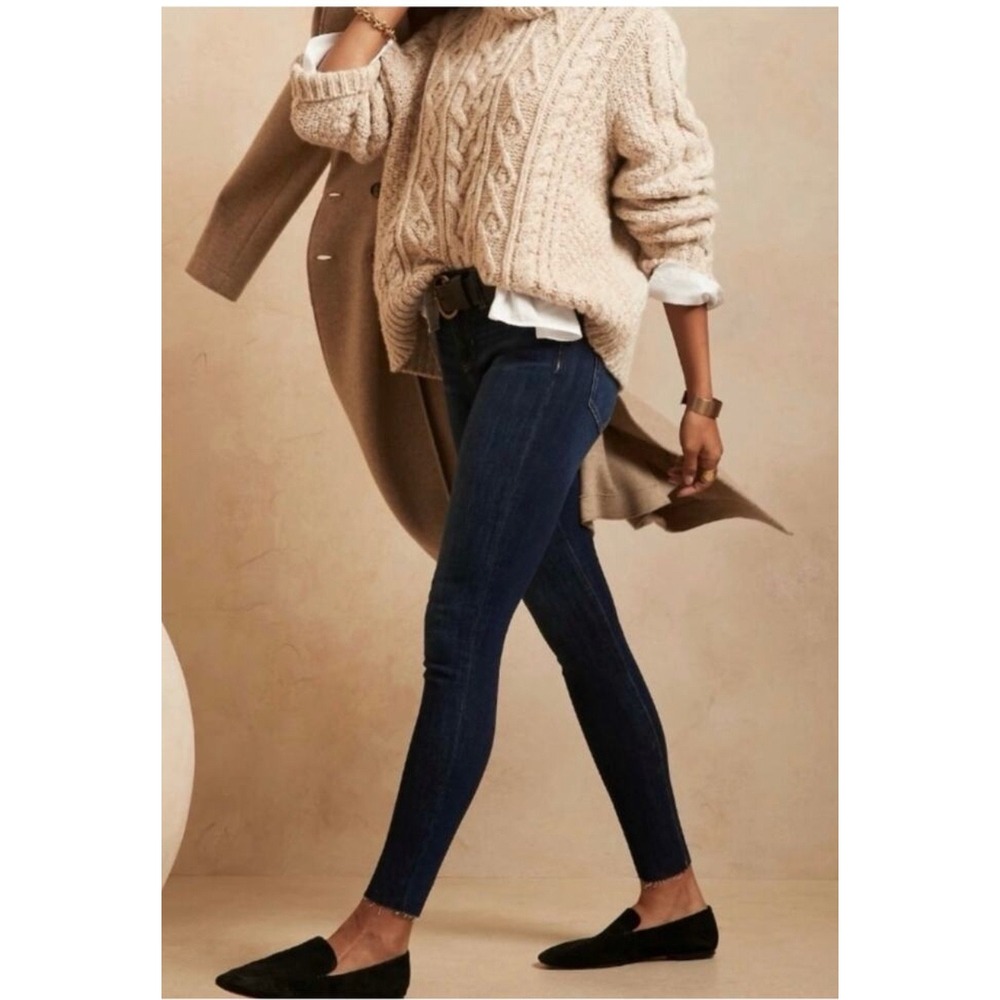 PAIGE Verdugo Ankle Skinny Jeans Dark Wash‎ Womens Size 30